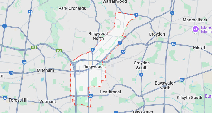 Ringwood map area